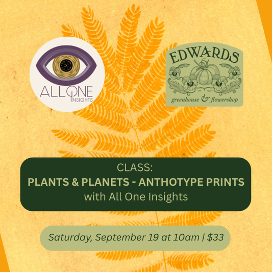 Plant Craft and Planetary Transits: Anthotype Prints / Saturday, September 19 at 10a